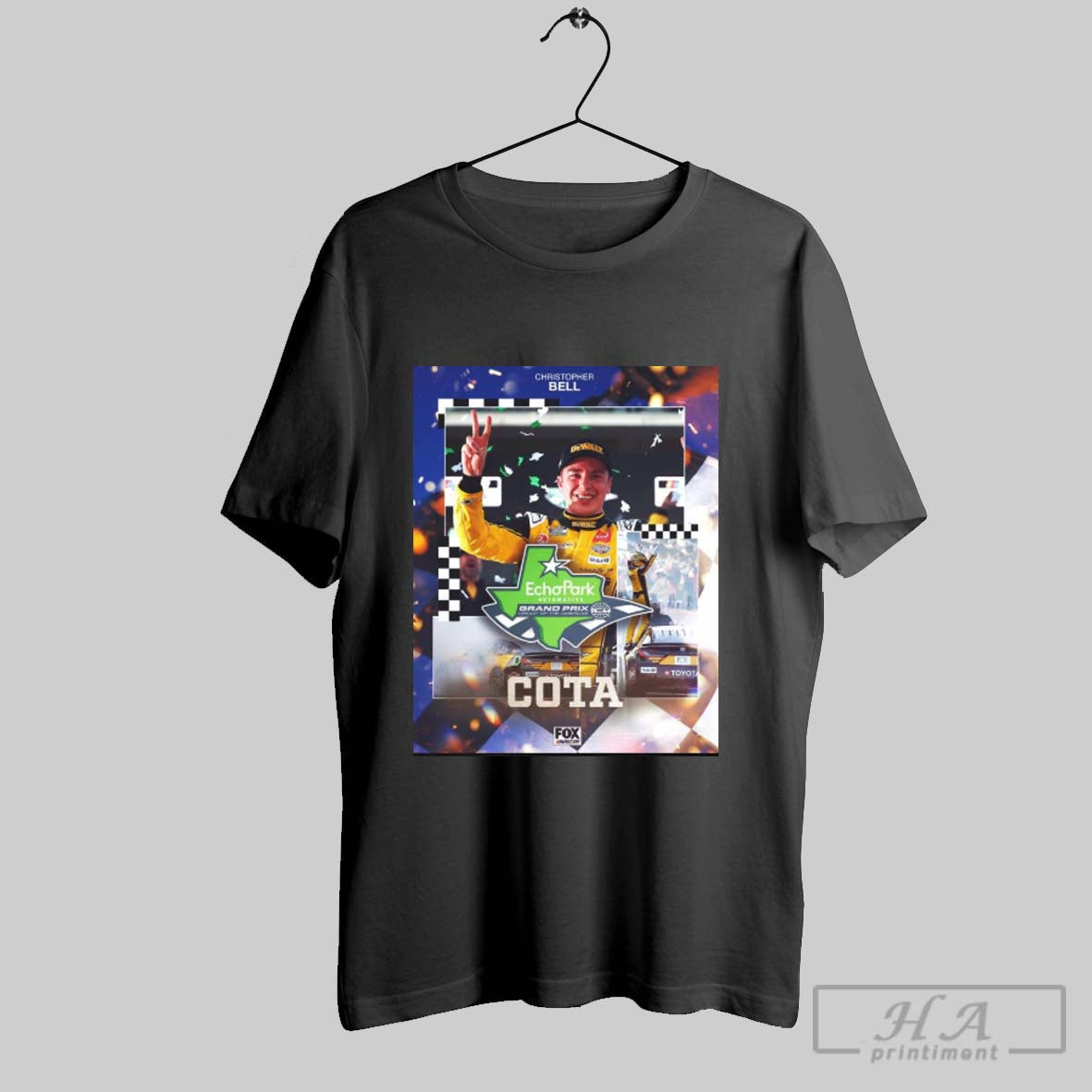 Christopher Bell Wins At Nascar At Cota Echopark Automotive Grand Prix Circuit Of The Americas Poster T Shirt