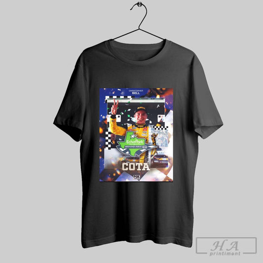 Christopher Bell Wins At Nascar At Cota Echopark Automotive Grand Prix Circuit Of The Americas Poster T Shirt