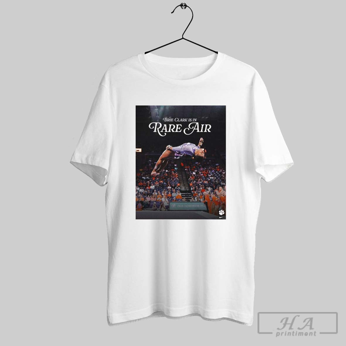 Clemson Tigers Brie Clark Is In Rare Air Continues To Raise The Bar For College Gymnastics Poster T Shirt