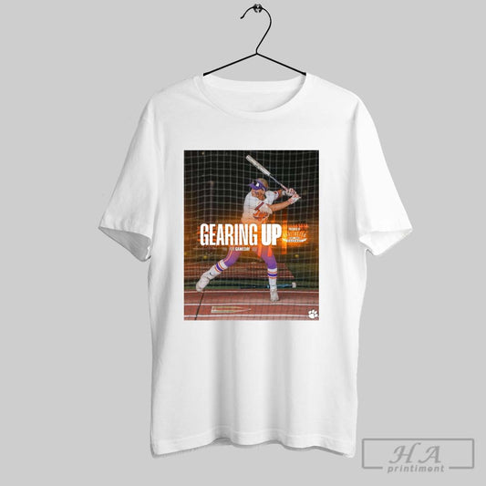 Clemson Tigers Gearing Up For Game Day Darlington Raceway Ready To Take On Georgia Poster T Shirt