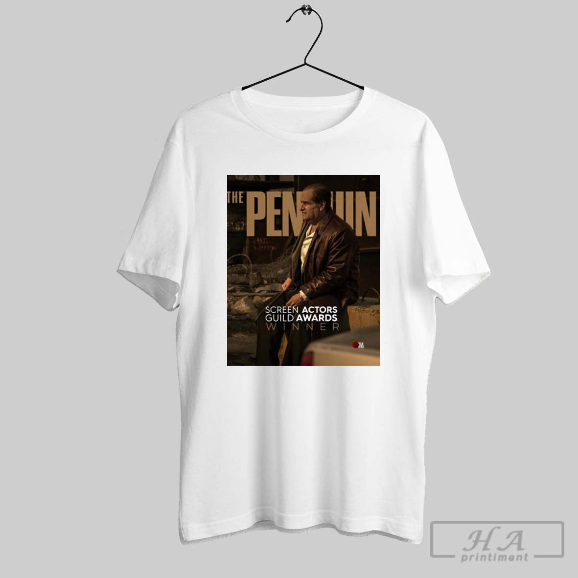Colin Farrell Won Best Actor The Penguin At The Screen Actors Guild Awards 2025 Winner Poster T Shirt