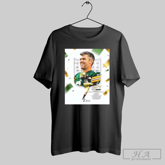 Colorado Buffaloes Football Congrats Mason Crosby Green Bay Packers All Time Leading Scorer 400 Career Nfl Field Goals Signature Poster T Shirt