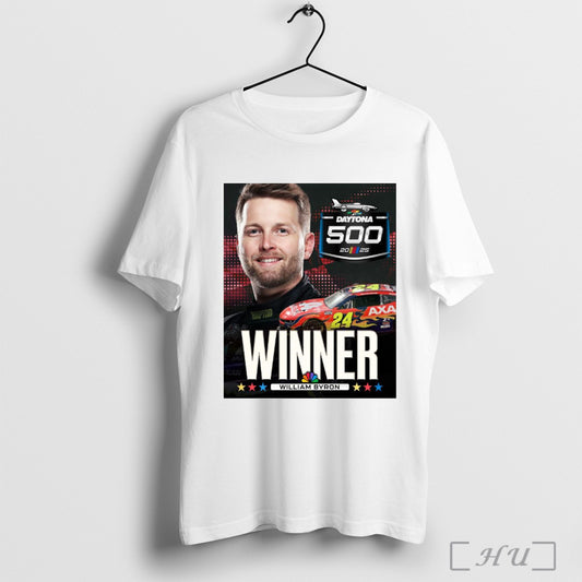 Congrats William Byron Wins The 2025 Daytona 500 Nascar Poster Shirt Sweatshirt