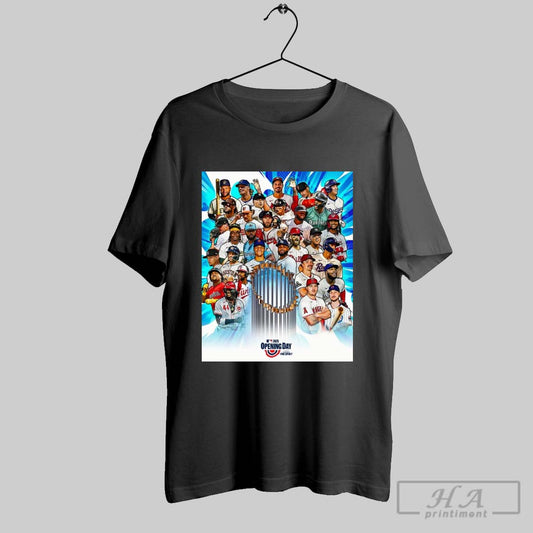 Congratulations Mlb 2025 Today Is Opening Day All Teams Artwork Poster T Shirt