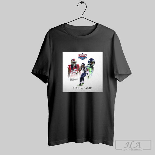 Congratulations To Richard Sherman Seattle Seahawks Inducted Into The Senior Bowl Hall Of Fame Class Of 2025 Poster T Shirt