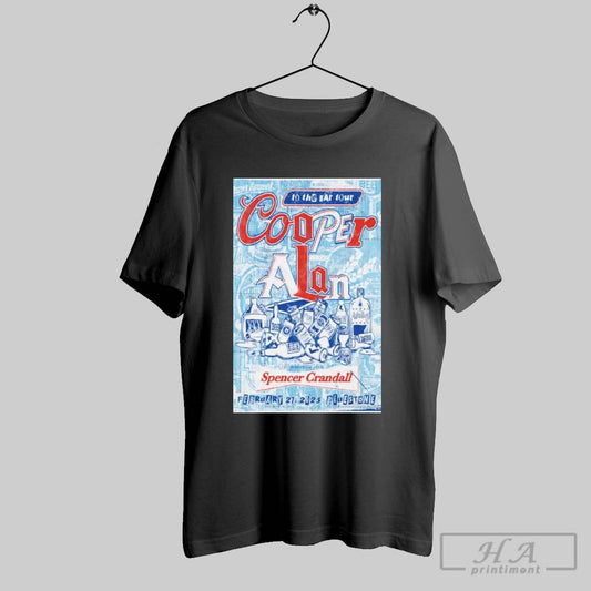 Cooper Alan The Bluestone Feb 27 2025 In Columbus Oh Show Poster T Shirt