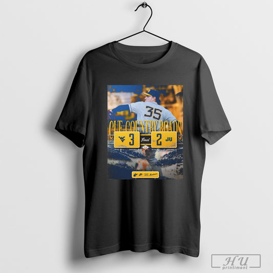 Cue Country Roads West Virginia Mountaineers 3 2 Jacksonville Dolphins Final Score 2025 Poster T Shirt