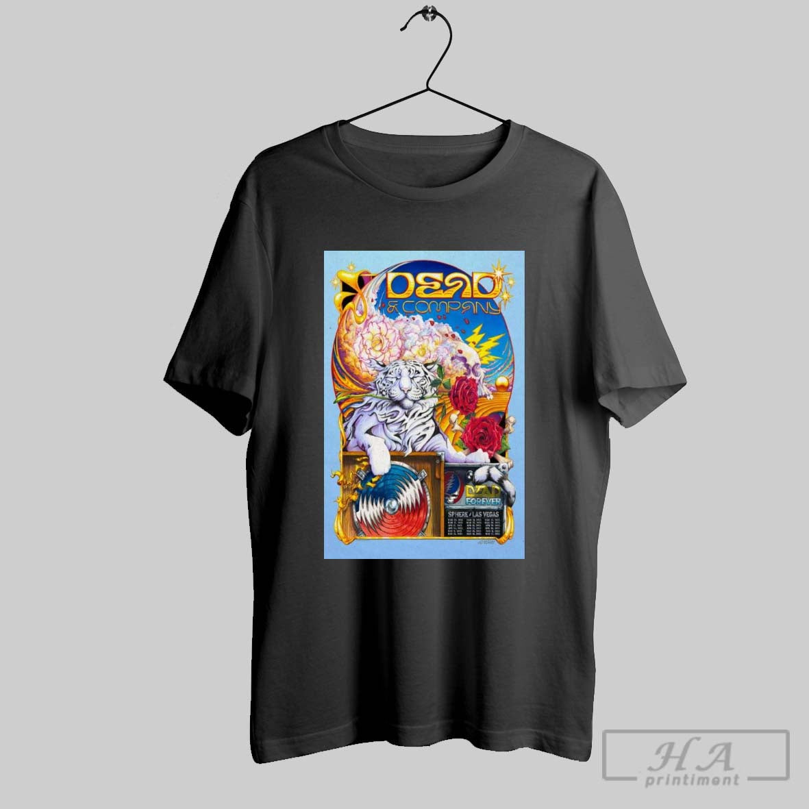 Dead And Company Dead Forever Sphere Las Vegas March April May 2025 Poster Painting T Shirt