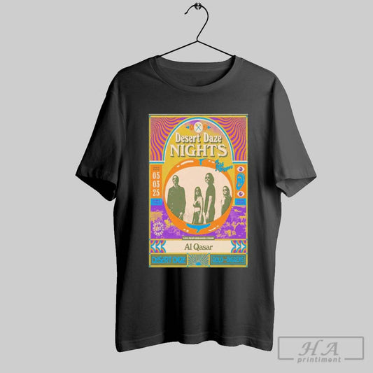 Desert Daze Nights May 3 2025 Los Angeles Ca Poster T Shirt