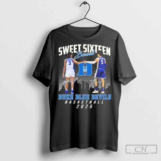 Duke Blue Devils Tyrese Proctor And Ashlon Jackson Sweet 16 Shirt Sweatshirt Poster