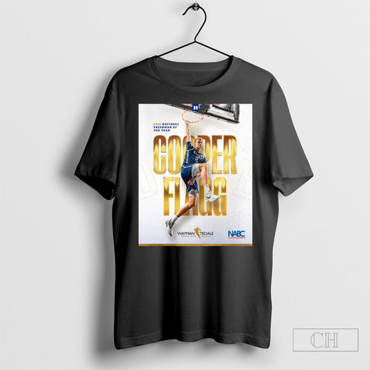 Duke Blue Devils Mens Basketball Cooper Flagg 2025 National Freshman Of The Year Poster T Shirt Sweatshirt Tee Shirt