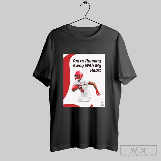 Duke Watson Louisville Cardinals Youre Running Away With My Heart For The Ville Poster T Shirt