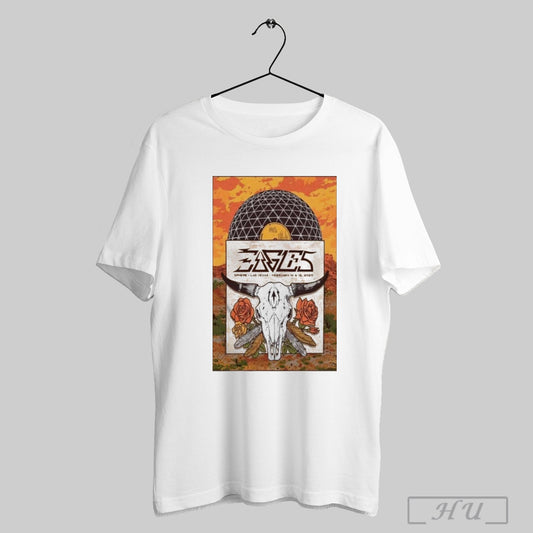 Eagles Feb 14 15 2025 Sphere Las Vegas Nv Event Poster T Shirts Sweatshirt
