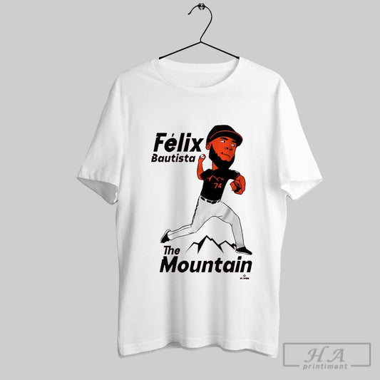 Felix Bautista Birdland The Mountain Baltimore Orioles Mlb Baseball T Shirt