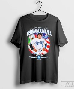 Fernando Valenzuela El Toro Never Die Fernandomania 1960-2024 Shirt