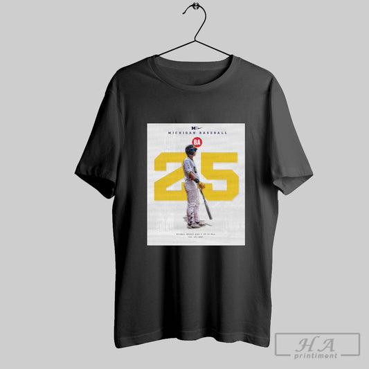First Ranking Of The Season Michigan Baseball America Week 2 Top 25 Poll Feb 17 2025 Poster T Shirt