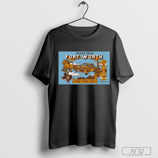 Fort Worth New York City June 12 2025 Poster T Shirt Sweatshirt