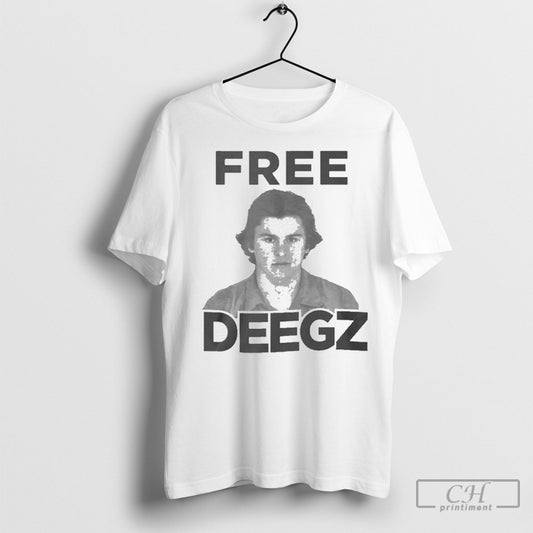 Free Deegz Arrested Mugshot Deegan Shirt Sweatshirt Poster