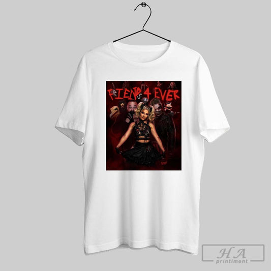 Friends 4 Ever Alexa Bliss Wyatt Sicks Smackdown Wwe 2025 Poster T Shirt