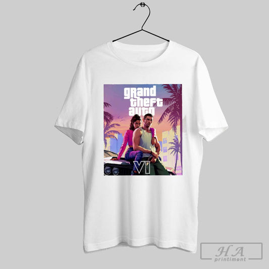 Gta 6 Grand Theft Auto Vi Video Game Poster 2025 Shirt