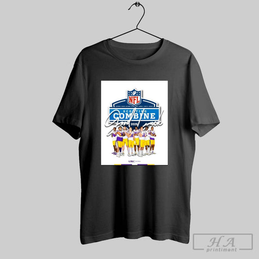 Good Luck Eight Lsu Tigers Have Been Invited To The 2025 Nfl Combine In Indianapolis Poster T Shirt