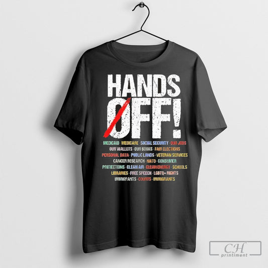 Hands Off Medicaid Medicare Social Security Shirt Sweatshirt Poster