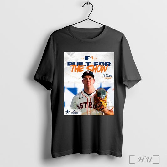 Houston Astros Baseball Mlb 2025 Built For The Show Ryan Gusto Signature Poster T Shirt Sweatshirt