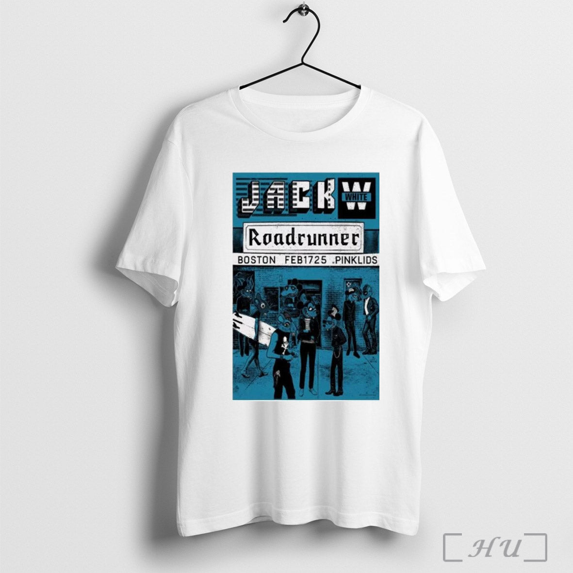 Jack White Feb 17 2025 Roadrunner In Boston Ma Poster T Shirt Sweatshirt