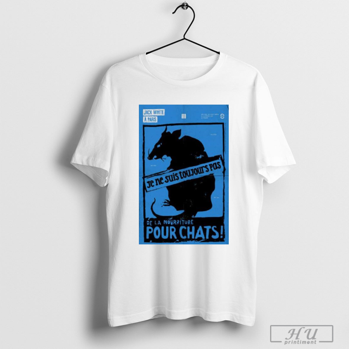 Jack White Feb 22 2025 Le Trianon Paris Poster T Shirt Sweatshirt