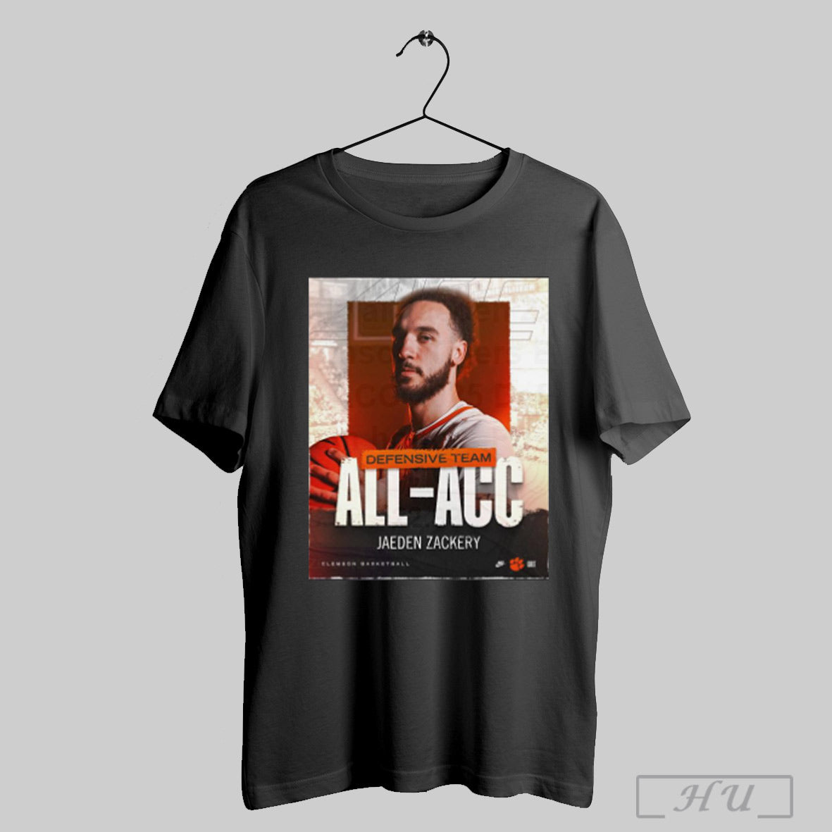 Jaeden Zackery Clemson Tigers Basketball All Acc 2025 Defensive Team Honors Poster T Shirts Sweatshirt