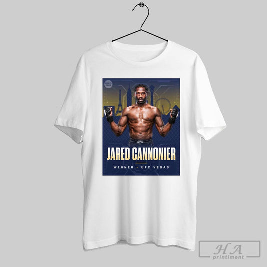 Jared Cannonier Gets Back In The Win Column With A Ko Win At Ufc Vegas 102 Poster T Shirt