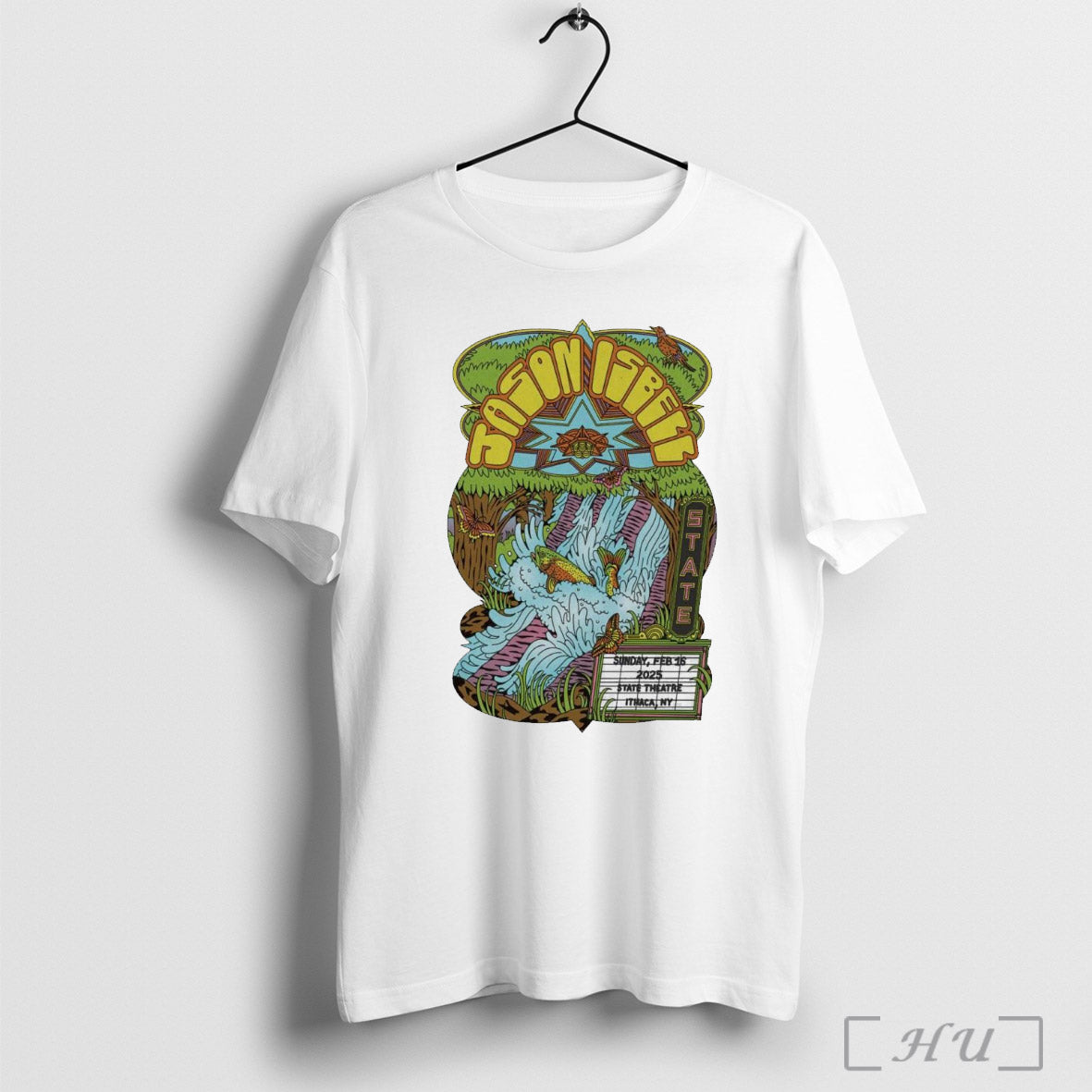 Jason Isbell State Theater Of Ithaca 2 16 2025 Poster T Shirt Sweatshirt