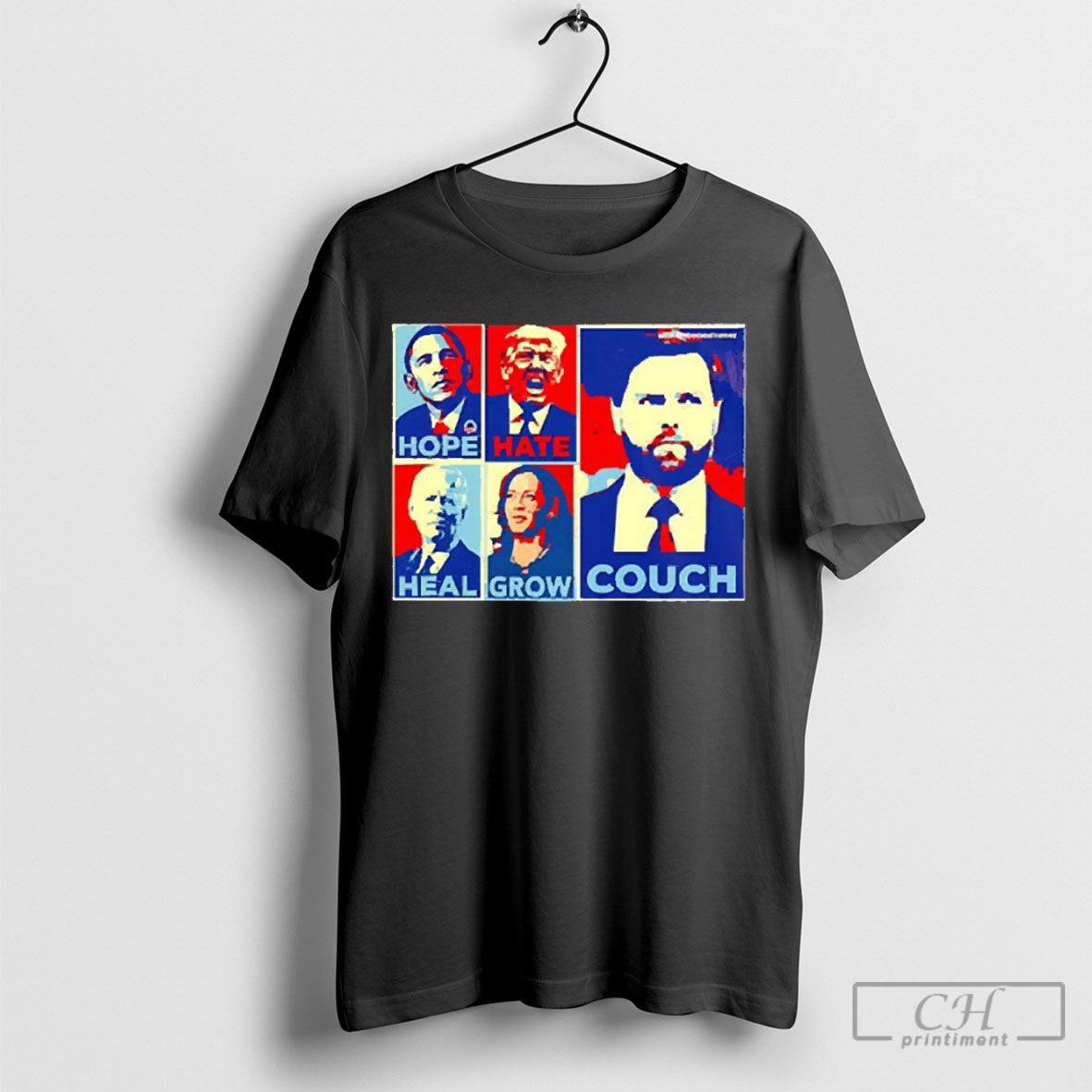 Jd Vance Hope Hate Heal Grow Could Posters 2025 Shirt