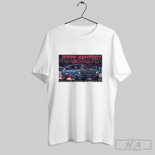 Jerry Cantrell 3 4 2025 The Belasco Los Angeles Ca Poster Shirts