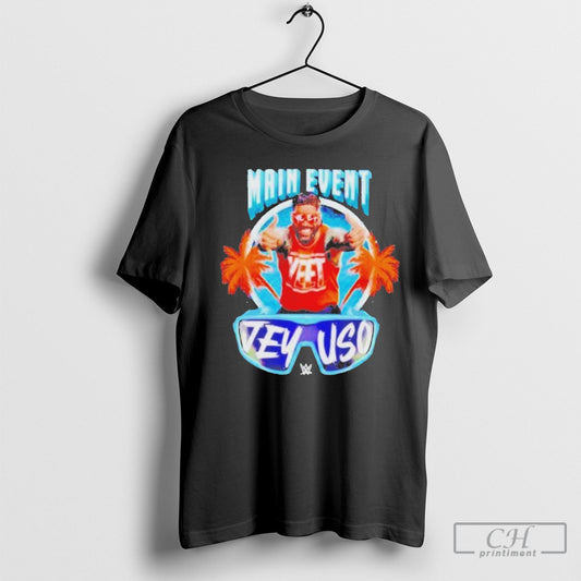 Jey Uso Main Event Palms T Shirt Sweatshirt Poster