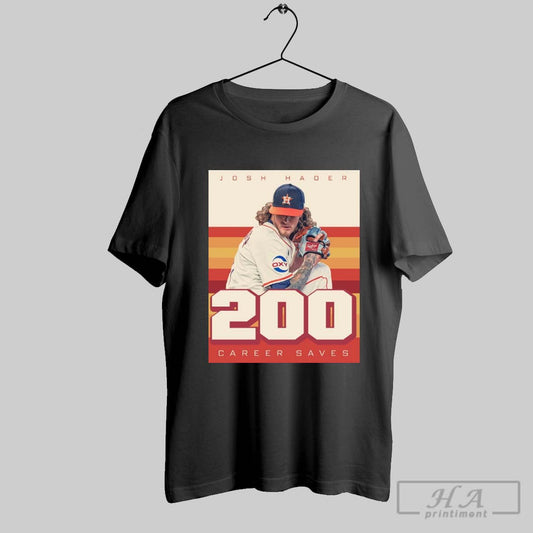 Josh Hader Houston Astros Strikes Out Juan Soto For Career Save No 200 Poster T Shirt