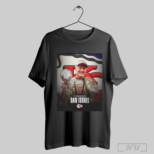 Kansas City Chiefs Nfl Football In Memoriam Dan Israel Poster T Shirt Sweatshirt