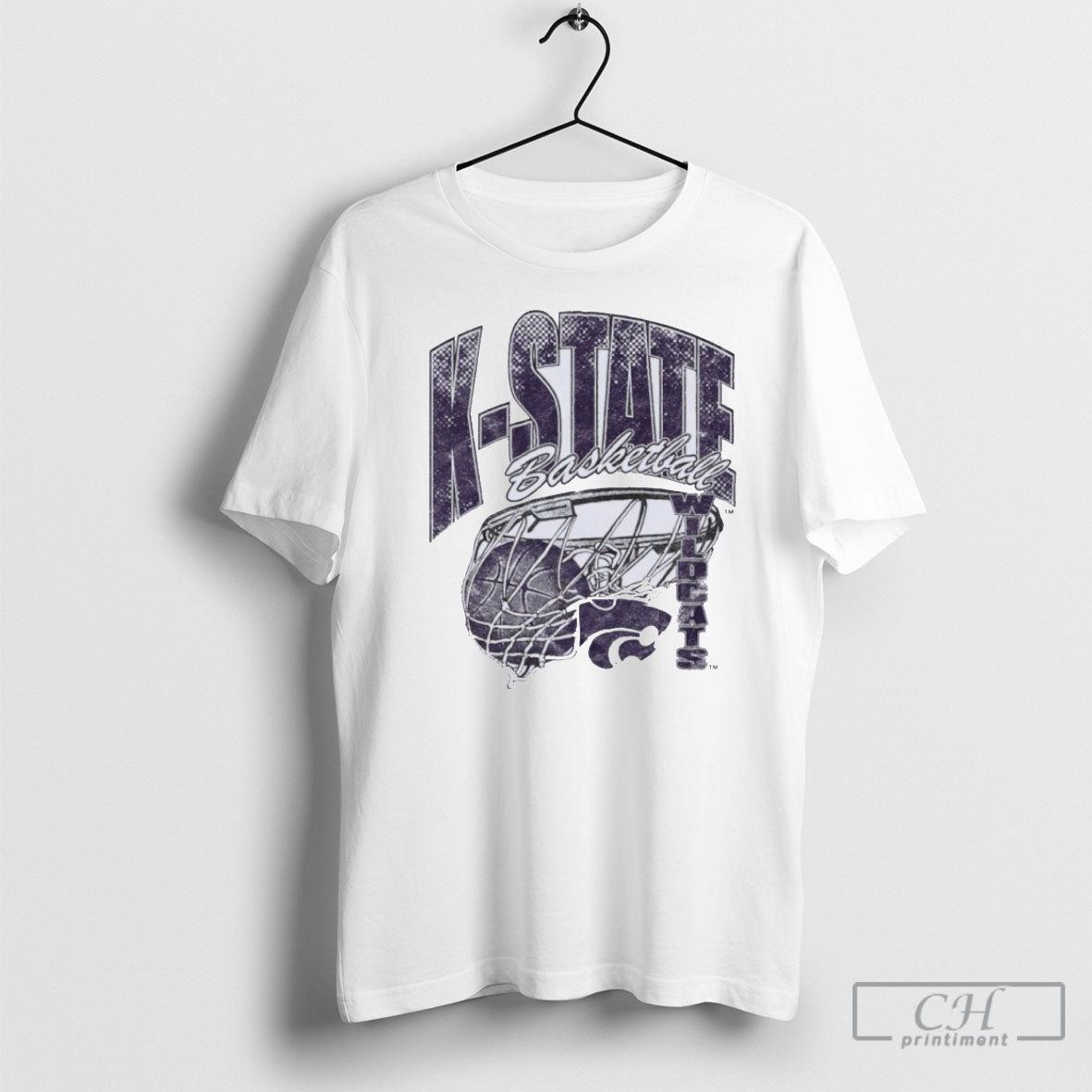 Kansas State Wildcats Basketball Shirt Sweatshirt Poster