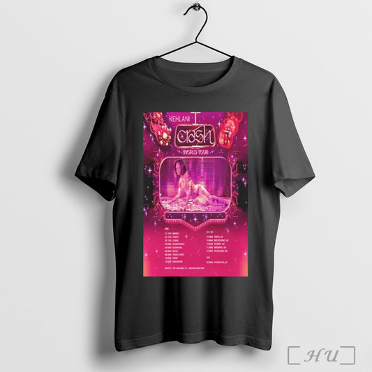 Kehlani Crash World Tour 2025 Poster T Shirt Sweatshirt
