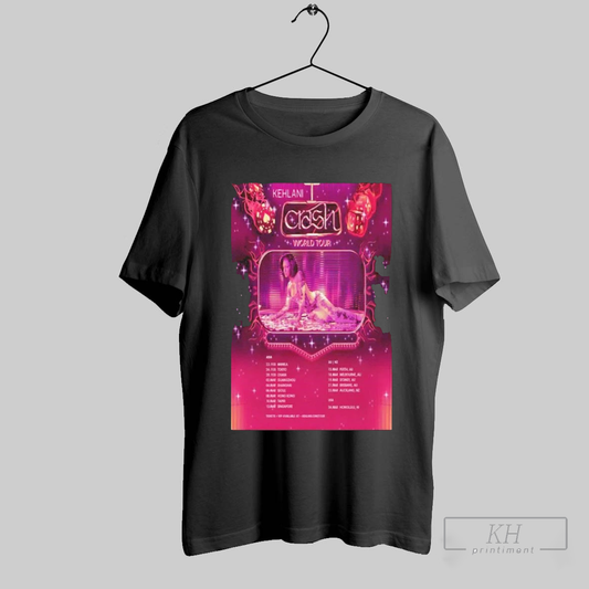 Kehlani Crash World Tour 2025 Poster T Shirt T Shirt