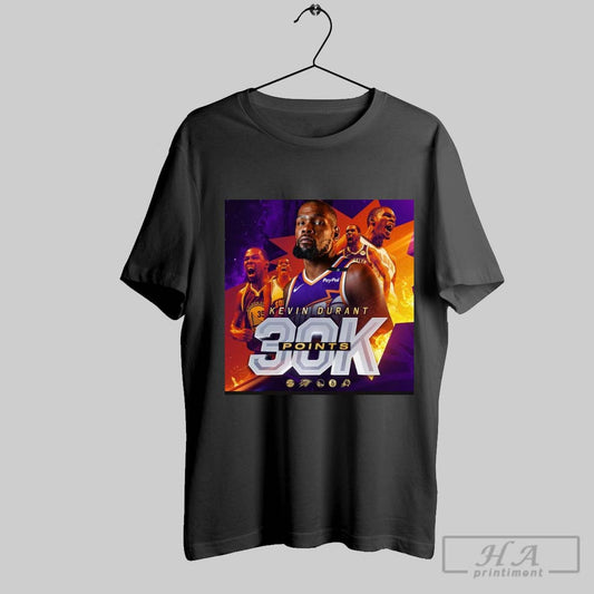 Kevin Durant Joins 30000 Point Club Legacy Nba Greatest Scorers Poster T Shirt