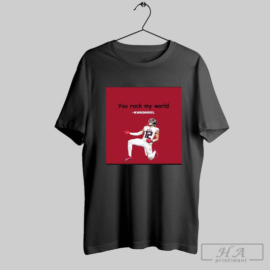 Khadarel Hodge You Rock My World Atlanta Falcons 2025 Poster T Shirt