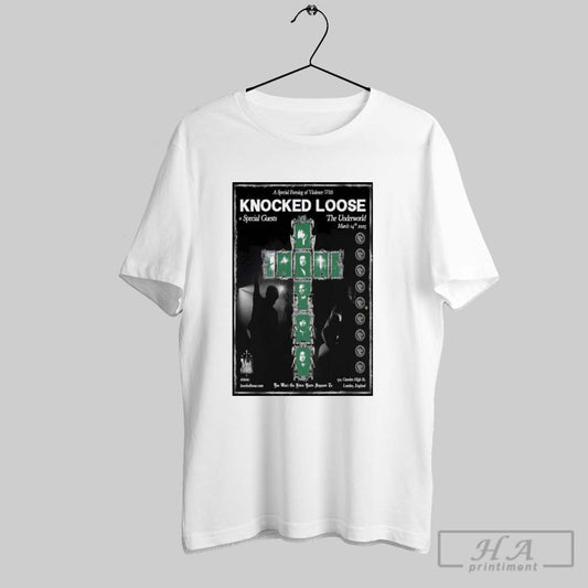 Knocked Loose London England March 14 2025 Poster T Shirt