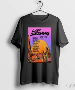Last Dinosaurs America 2025 Tour Poster shirt