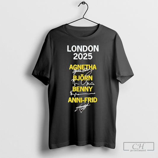 London 2025 Agnetha Bjorn Benny Anni Frid Shirt Sweatshirt Poster