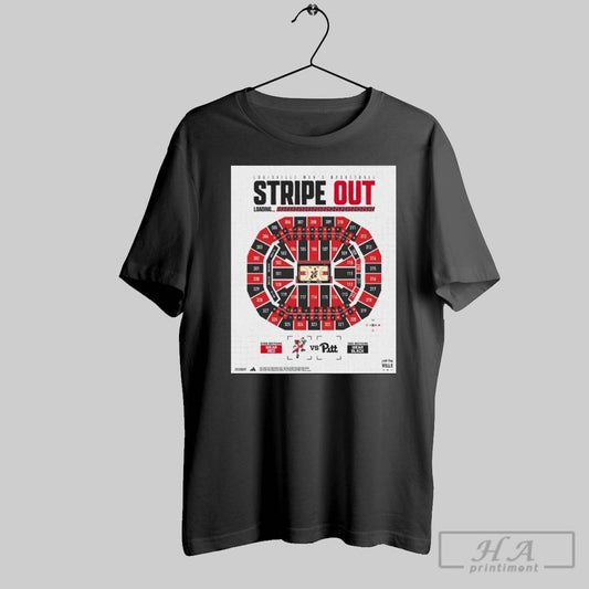 Louisville Cardinals Vs Pittsburgh Panthers Stripe Out Loading For The Ville Poster T Shirt