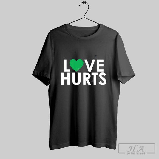 Love Hurts Philadelphia Eagles Jalen Hurts Shirt Hoodie Sweater Longsleeve And V Neck T Shirt