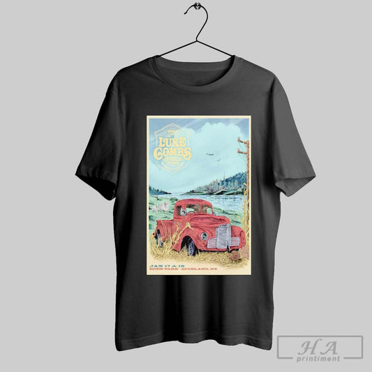 Luke Combs Auckland Nz Jan 17 18 2025 Eden Park Event Poster T Shirt