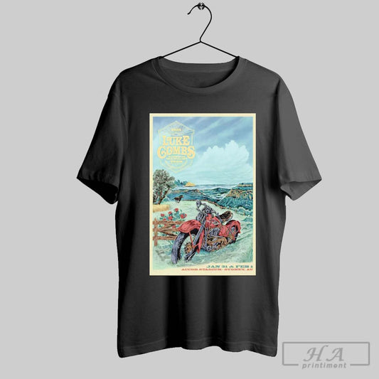 Luke Combs Sydney Au Jan 31 And Feb 1 2025 Accor Stadium Poster T Shirt