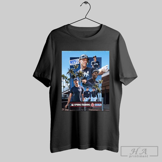 Mlb Spring Training 25 Gerrit Cole Aaron Judge Anthony Volpe New York Yankees Baseball Poster T Shirt